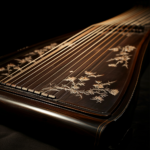 Guzheng en bois