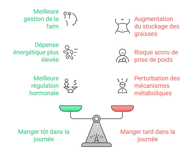 Optimisez votre santé en mangeant en accord avec votre horloge biologique